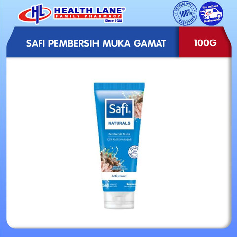 SAFI PEMBERSIH MUKA GAMAT 100G